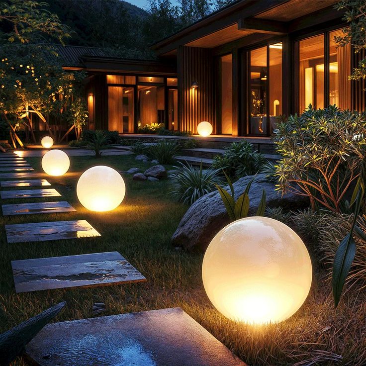 NYRA LED Garden Ball Lamps