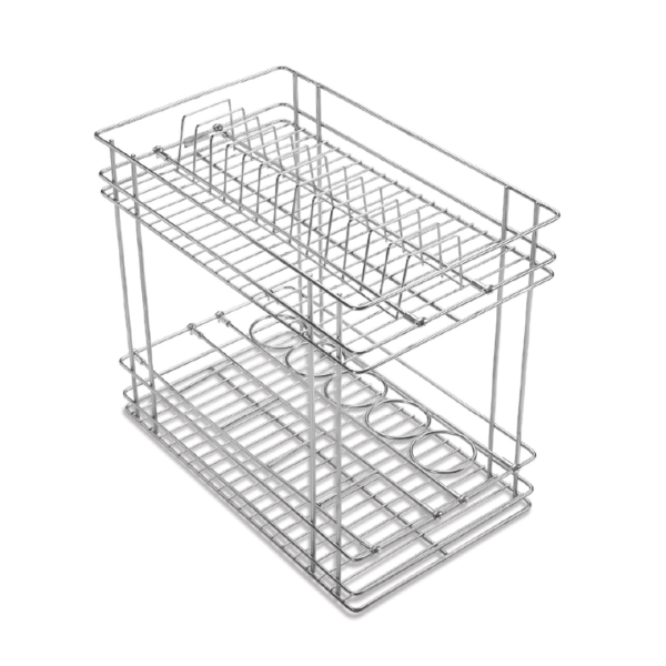 Bottle & Plate Pull Out Basket